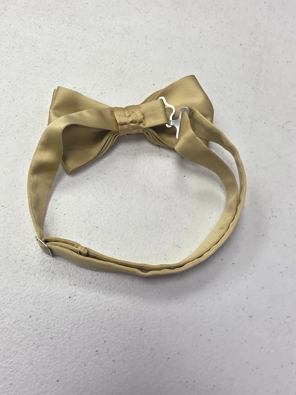 Kids Satin Bow Tie Trio - Pink, Black & Gold (Adjustable)